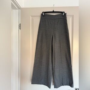 Zara Black & Grey Gaucho Pants